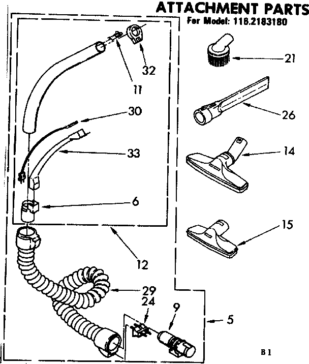 Attachment parts