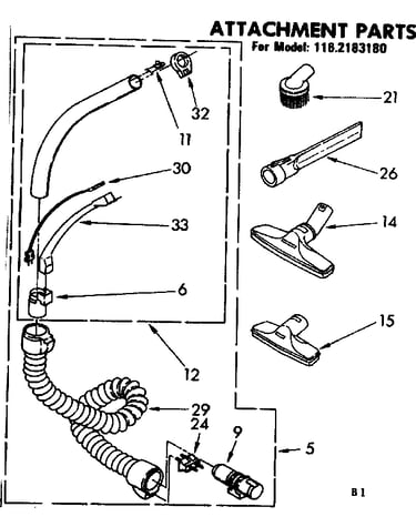 Attachment parts