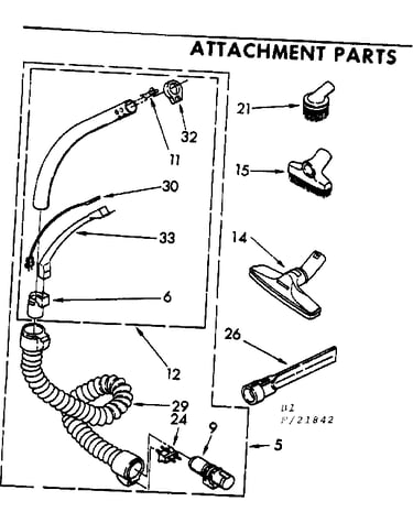 Attachment parts
