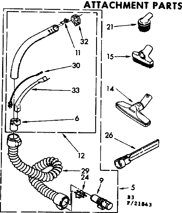 Attachment parts