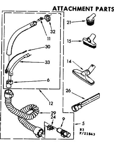 Attachment parts
