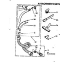 Kenmore 1162192180 attachment parts diagram