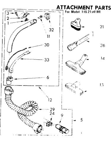 Attachment parts