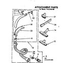 Kenmore 1162195180 attachment parts diagram