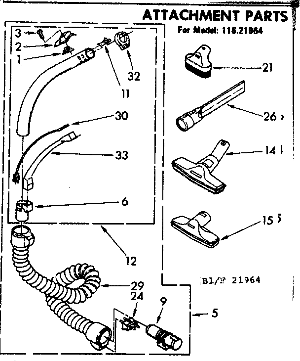 Attachment parts