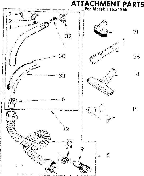 Attachment parts