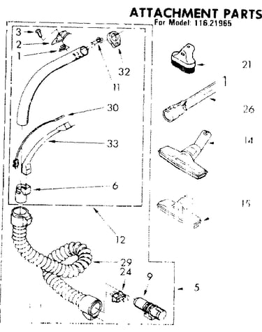Attachment parts