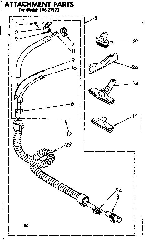 Attachment parts