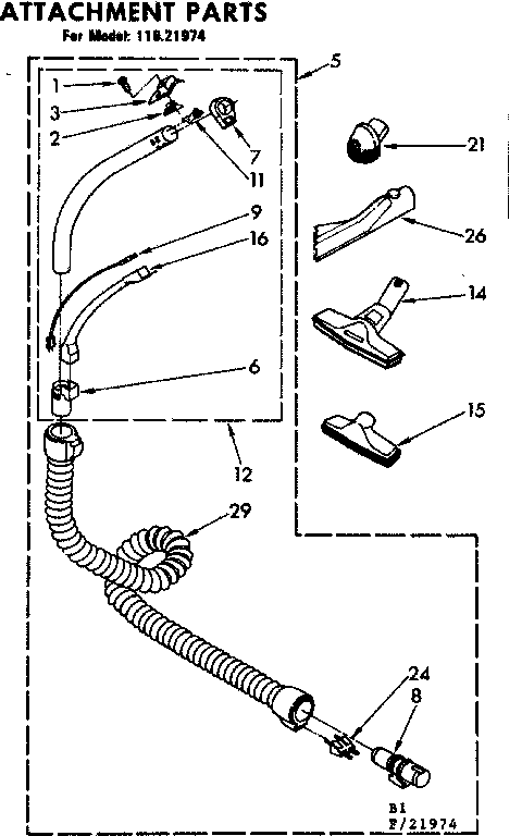 Attachment parts