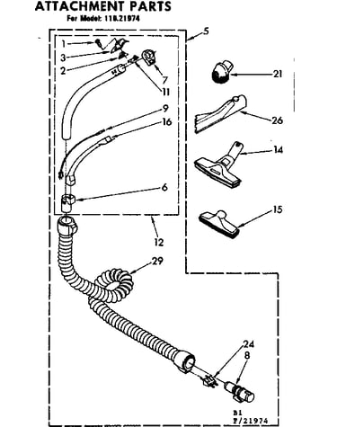 Attachment parts