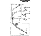 Kenmore 11621980 attachment parts diagram