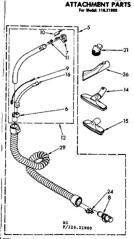 Attachment parts