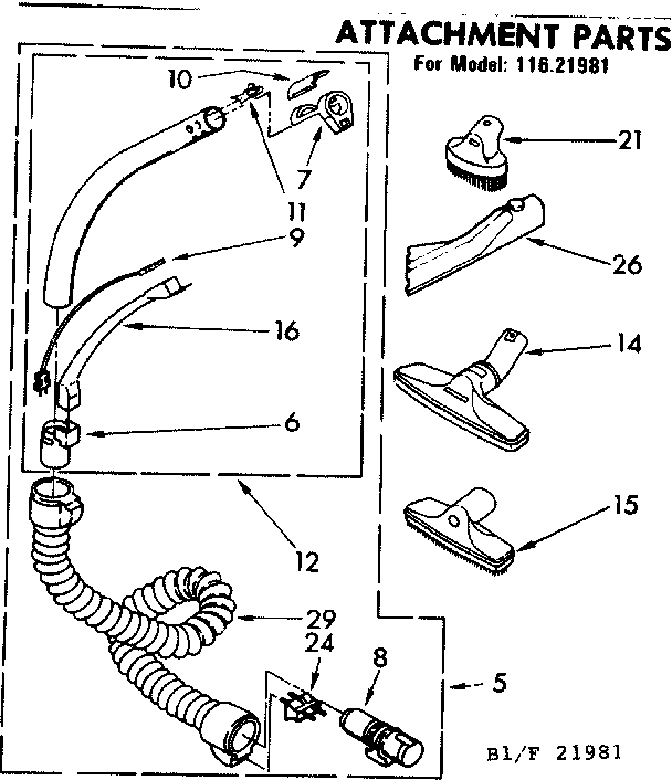 Attachment parts