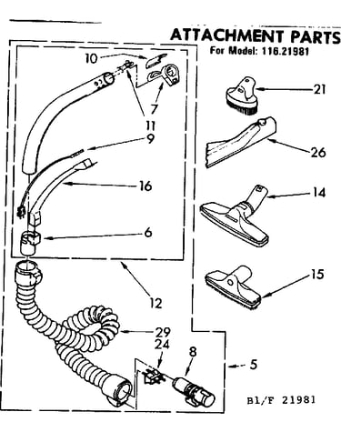 Attachment parts