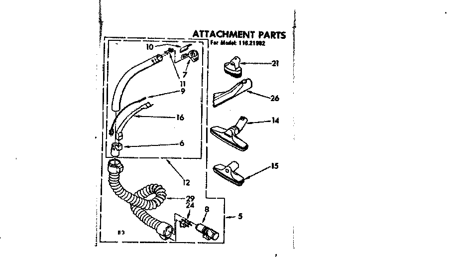 Attachment parts