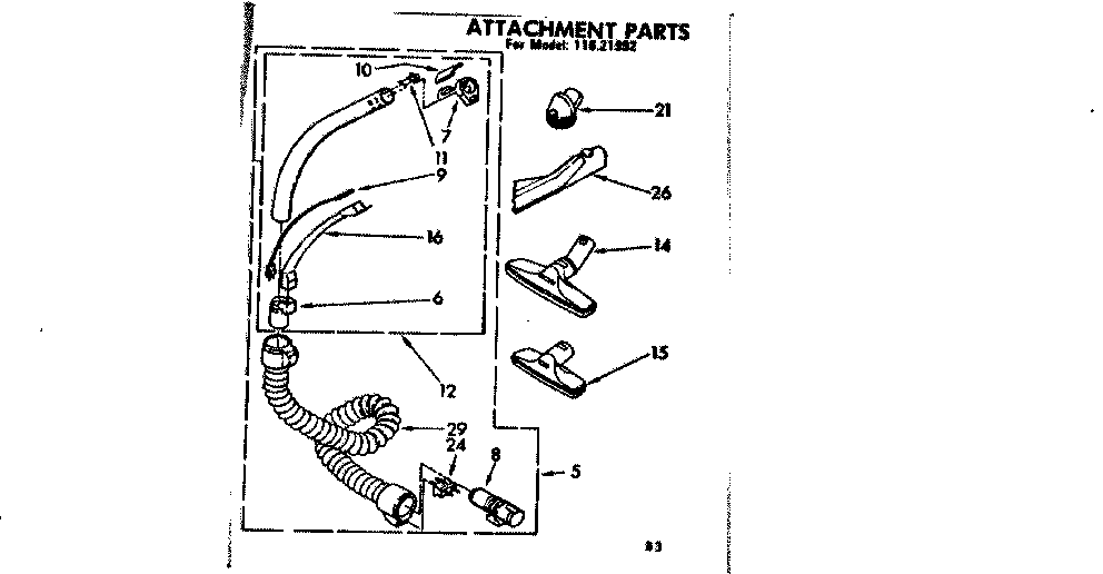 Attachment parts