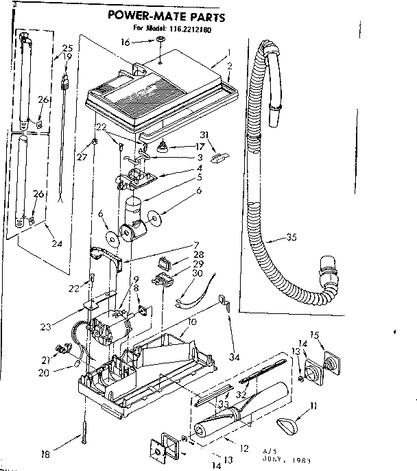 Powermate parts