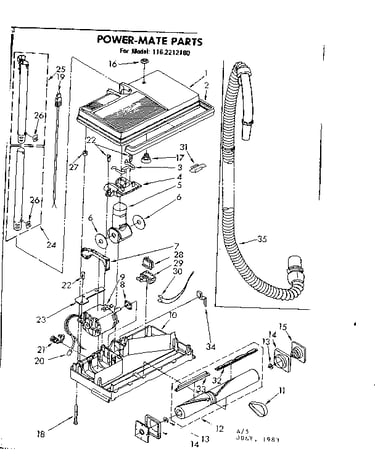 Powermate parts