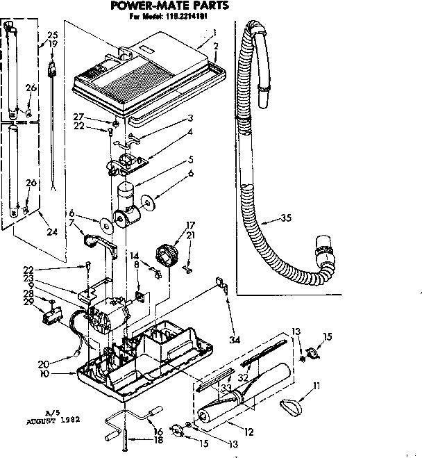 POWER-MATE PARTS