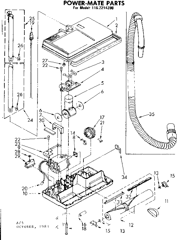 Powermate parts