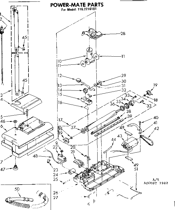 Powermate parts