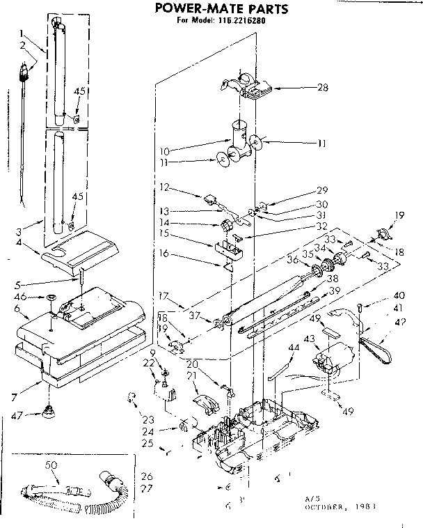 Powermate parts