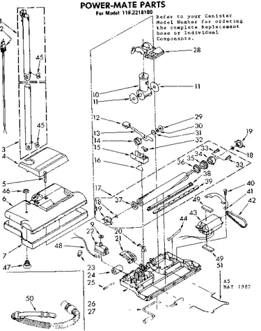 Powermate parts