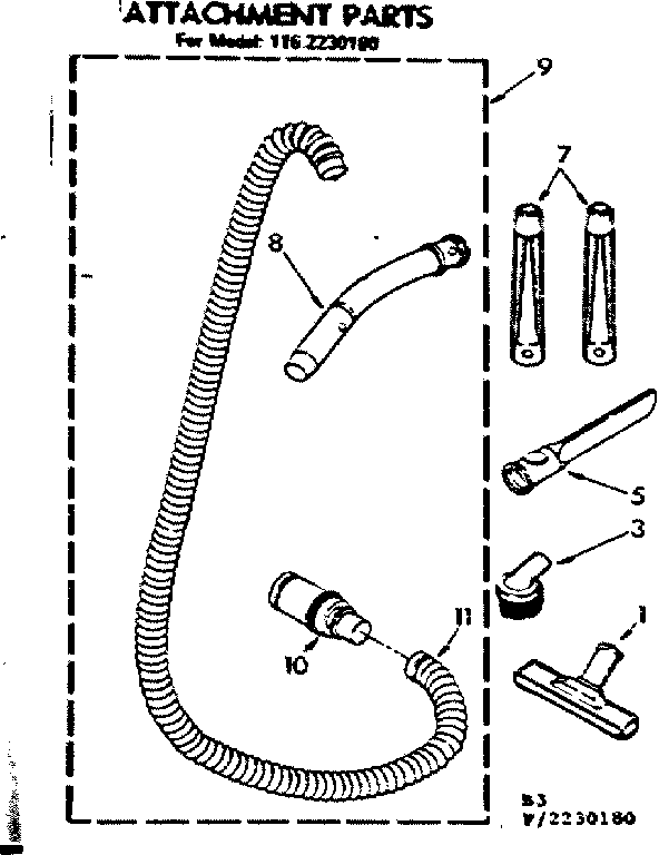 Attachment parts