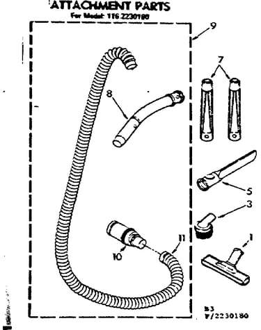 Attachment parts