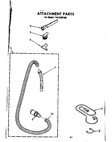 Attachment parts