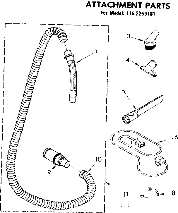 Attachment parts