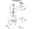 Kenmore 1162270180 base assembly diagram