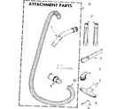 Kenmore 1162270180 attachment parts diagram