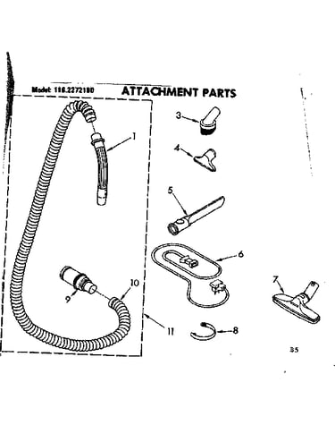 Attachment parts