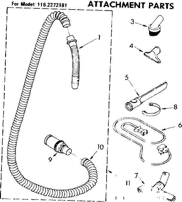 Attachment parts