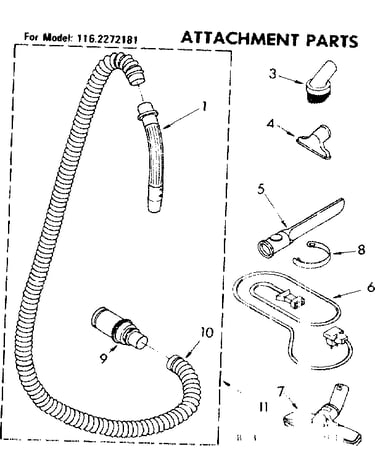 Attachment parts