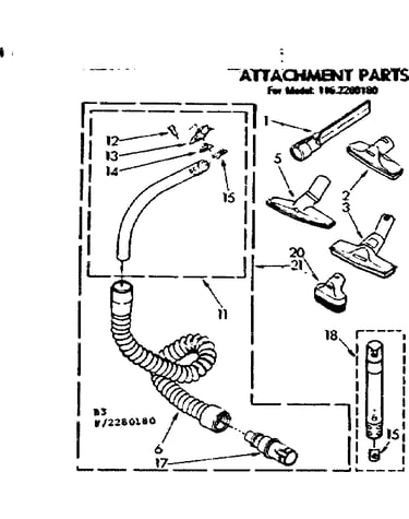 Attachment parts
