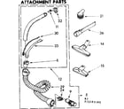 Kenmore 1162283180 attachment parts diagram