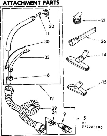 Attachment parts