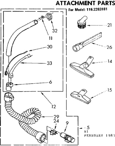 Attachment parts