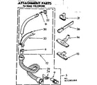 Kenmore 1162283280 attachment parts diagram