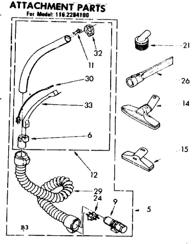 Attachment parts