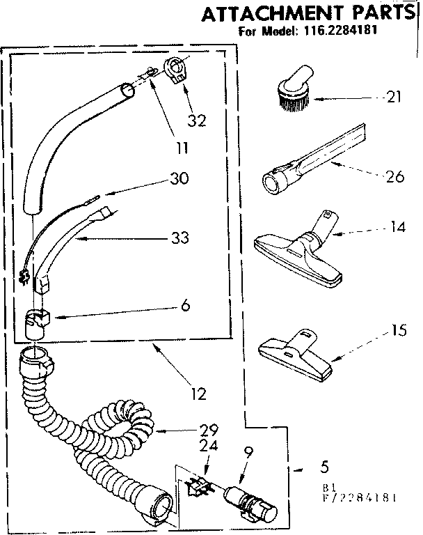 Attachment parts