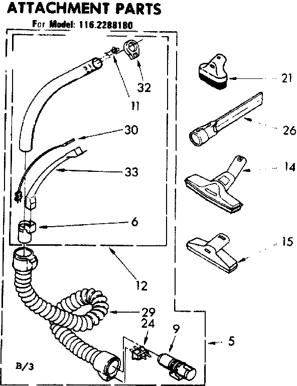 Attachment parts