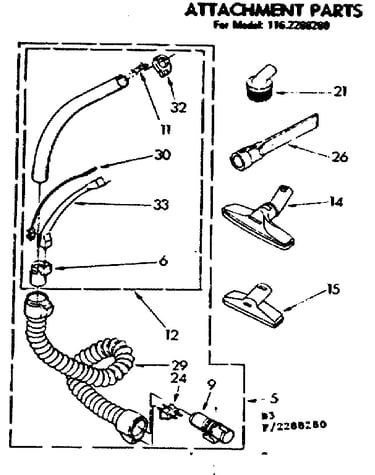 Attachment parts