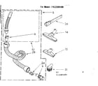 Kenmore 1162289180 attachment parts diagram