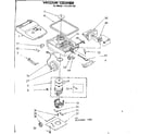 Kenmore 1162292182 base assembly diagram