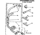 Kenmore 1162295180 attachment parts diagram