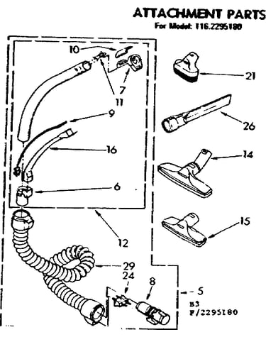 Attachment parts