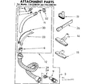Kenmore 1162296181 attachment parts diagram